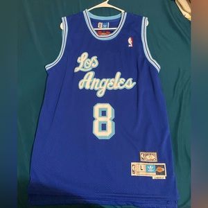 Kobe Bryant Blue Jersey